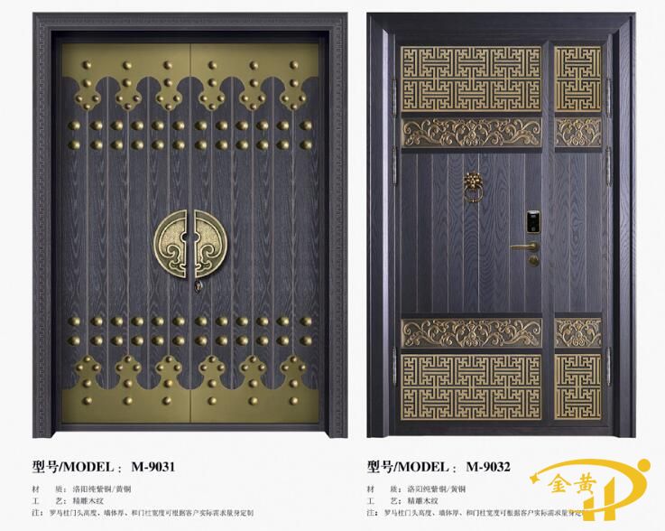 全铜门价钱纯铜门多少钱一平方