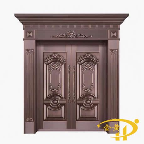 别墅对开纯铜门