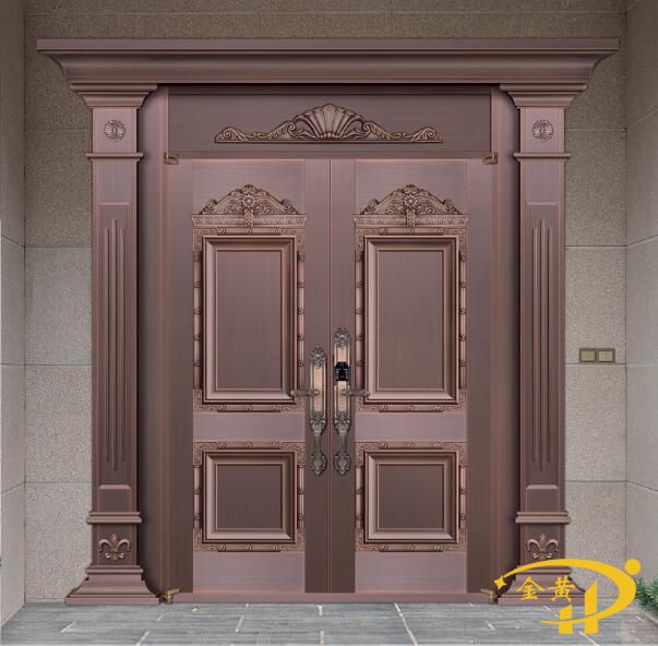 别墅双开铜门价格