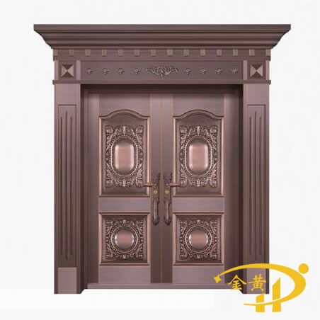 别墅高档纯铜门