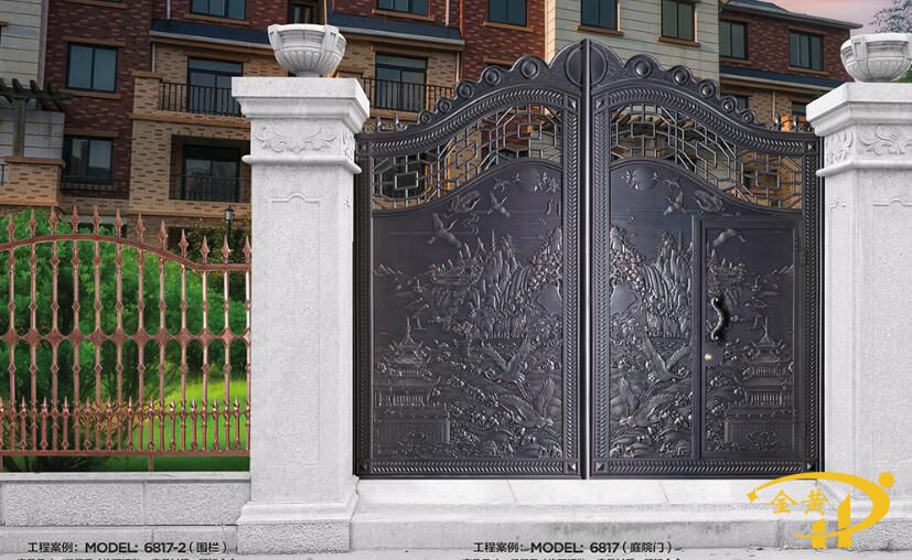 整板别墅庭院大门