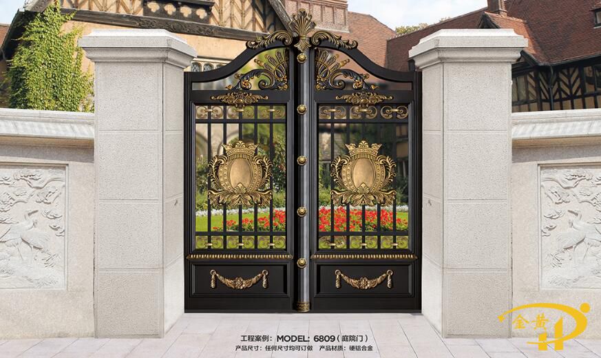 铝艺庭院大门