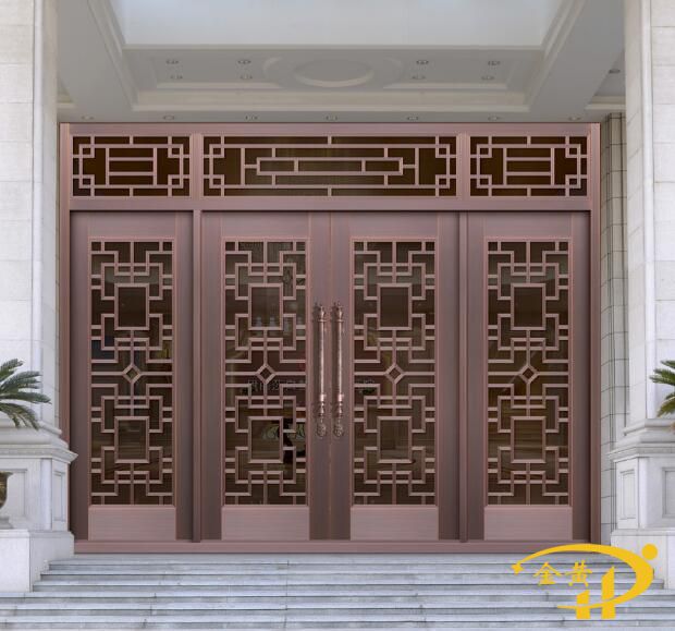 广西铜门厂家分享别墅铜门保养方法