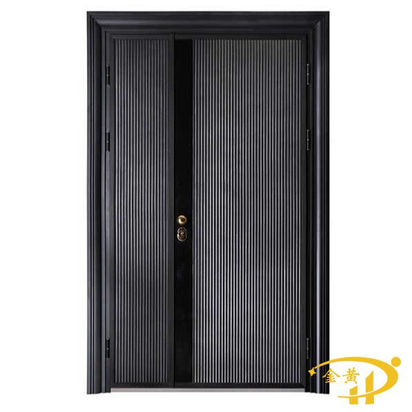 别墅铸铝子母门