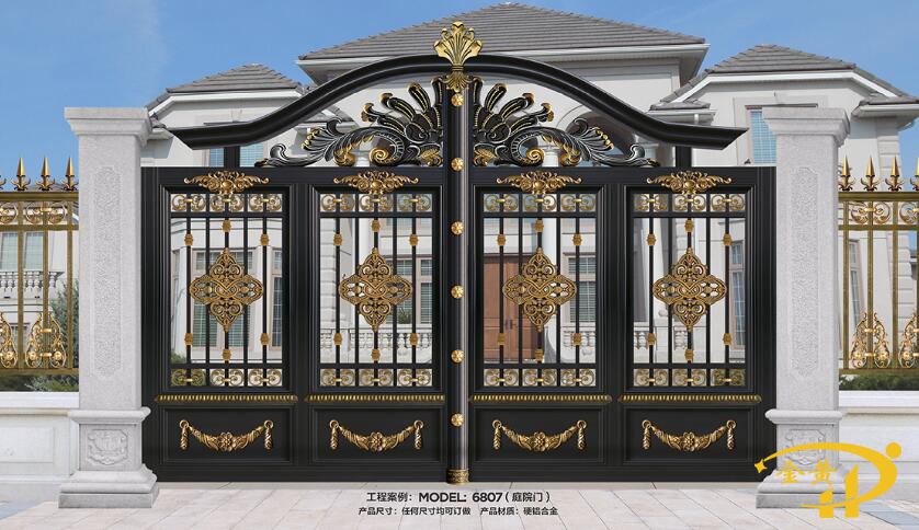 铝艺庭院大门