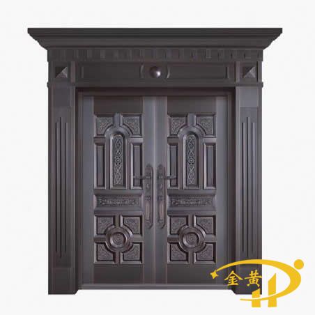 高档别墅纯铜门