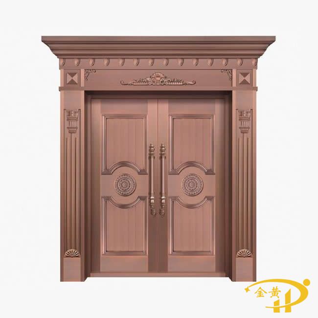 别墅对开铜门