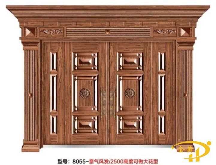 锌合金别墅入户门