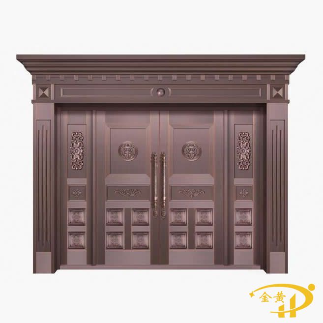 终端消费者该如何选购别墅铜门?