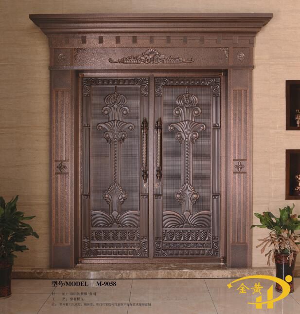 豪华双开别墅门
