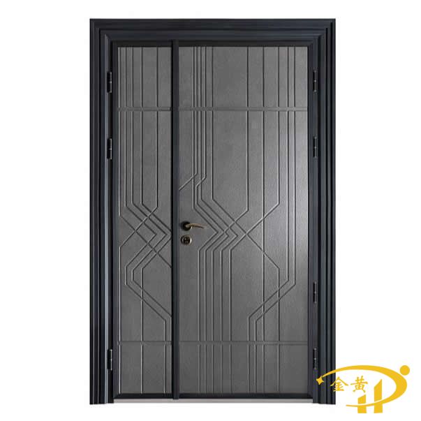 铸铝别墅子母门